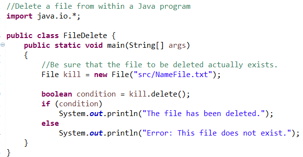 deletecode