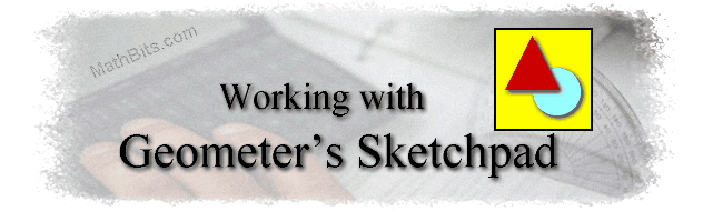 Working with Geometer's Sketchpad